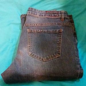 Adam Levine blue jeans boot cut